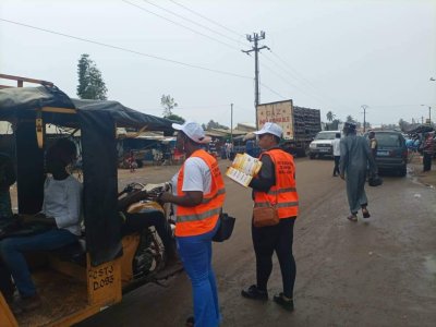 Jacqueville: les commerçantes du marché sensibilisées sur la sécurité routière