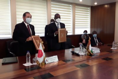 Le Japon apporte un soutien financier à la Côte d’Ivoire dans le cadre de la lutte contre la Covid-19