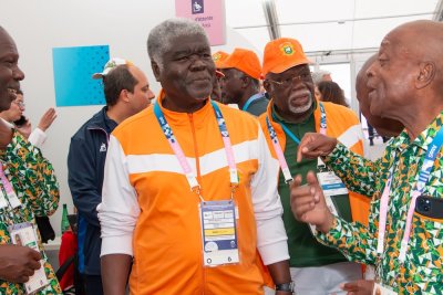 Jeux Olympiques 2024 : Robert Beugré Mambé entre soutien aux athlètes ivoiriens et partage d’expérience