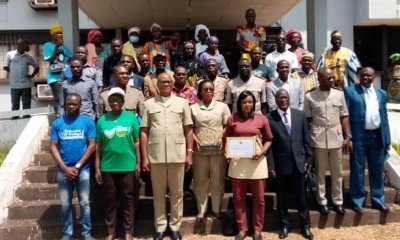 JNE 2021 : La lauréate du Prix du meilleur Artisan de paix et de cohésion sociale présentée aux populations de Man