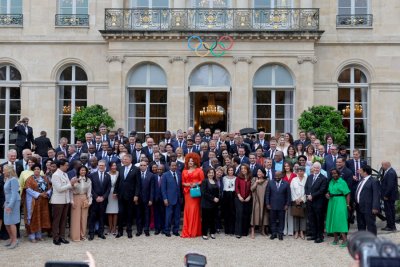 JO-2024: Macron accueille les chefs d'Etat étrangers à l'Elysée avant la cérémonie d'ouverture