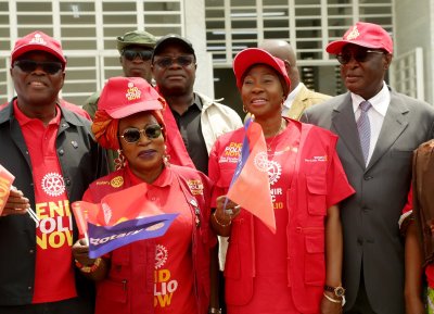 Journée mondiale contre la Polio : Avec le Rotary, Abobo se mobilise pour en finir avec la poliomyélite