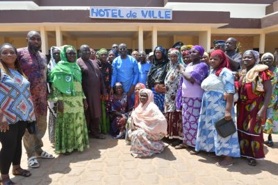 Katiola : le projet de réhabilitation du  marché présenté aux commerçants et à la population