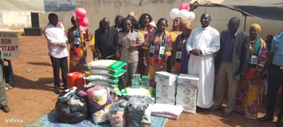 Katiola : Les épouses des membres du corps préfectoral volent au secours des enfants orphelins