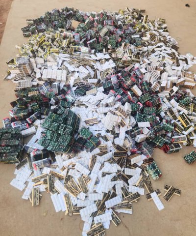 Korhogo : 204 000 comprimés de Tramadol d’une valeur marchande de plus de 125 millions FCFA saisis