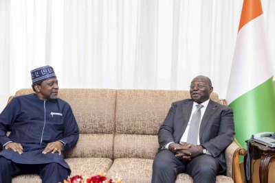 L'ambassadeur du Nigéria fait ses adieux au Vice-président