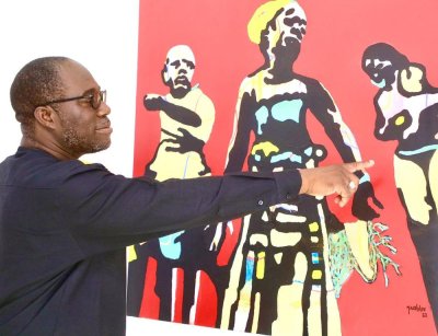 L'artiste Jacob Bleu présente ses nouvelles œuvres jeudi