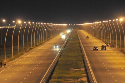 Un astronaute français met en lumière l'éclairage public à Abidjan depuis l'espace