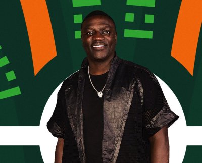 L'artiste international Akon à la cérémonie de tirage au sort de la CAN Côte d'Ivoire 2023 