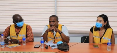 La Banque mondiale et le Conseil du coton et de l’anacarde visitent la zone industrielle de Yamoussoukro