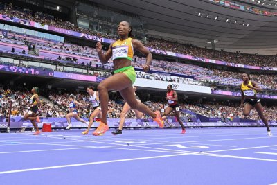 Women's 100m: Marie Josée Ta Lou termine première de sa série à 10'87