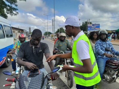 Les Mercredis de la sécurité routière: La Direction Régionale des Transports de Bouaké sensibilise sur la conduite par temps de pluie