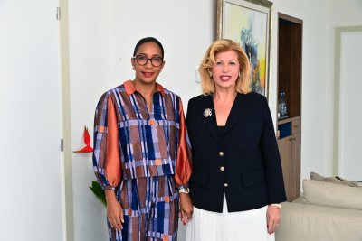 Côte d’Ivoire /10e Dîner de Gala de Children Of Africa : Dominique Ouattara reçoit la Première dame du Bénin à Abidjan