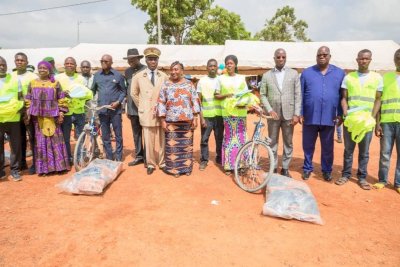 Lancement officiel à Krangrassou de la 27ème édition de la campagne nationale de lutte contre les feux de brousse