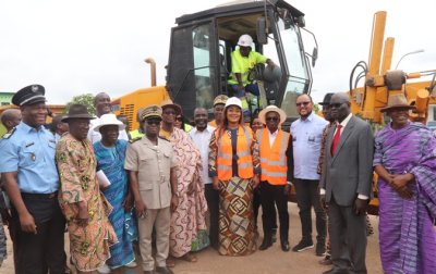 Lancement officiel d'un programme d'entretien routier dans la région du Gôh
