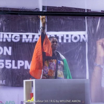 Côte d'Ivoire : Mylène Amon vise un Record Guinness avec 150 portraits en “Papy-art”