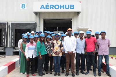 Côte d’Ivoire : l’Association des Alumni de l’Institut polytechnique (INP-HB) découvre l’Aérohub