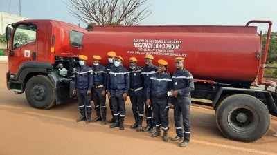 Le Centre de secours d’urgence de Divo doté d’un camion-citerne de lutte contre les incendies