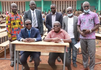  Le Conseil régional lance l’opération de remise des 3 400 tables bancs dans le Gôh