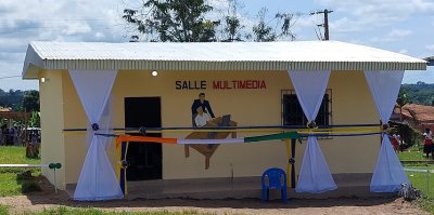 Le lycée moderne de Guitry doté d’une salle multimédia et d’une infirmerie