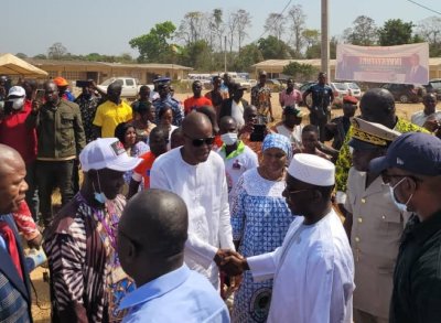 Bouaké Fofana salue l'engagement de la mutuelle de développement de Gbémazo