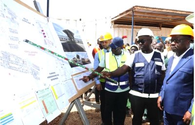 Nouvel hôpital général de Ouangolodougou : Les travaux enregistrent un taux d'exécution de 34%