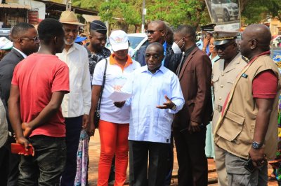 CAN 2023 : Le ministre Bouaké Fofana lance l'opération de libération des grandes artères de Yamoussoukro