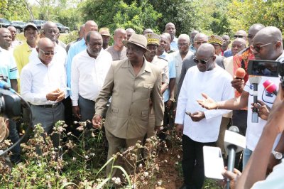 Menace des insectes ravageurs dans le bassin cotonnier : le ministre d’Etat Kobenan Kouassi Adjoumani en mission urgente au Nord du pays