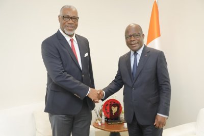 Le ministre ivoirien de la santé reçoit le nouveau représentant de l’OMS en Côte d’Ivoire