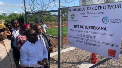 Le ministre Kalil Ibrahim Konaté met en service le site de Djébékaha