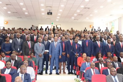 Le ministre Sansan Kambilé promet plus de rigueur dans le recrutement des élèves et enseignants de l’INFJ