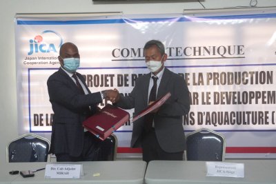 Le MIRAH et la JICA amorcent la seconde phase de leur coopération dans le secteur piscicole