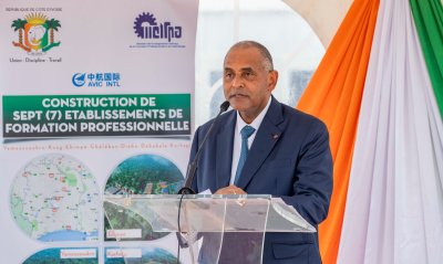 Formation : le Premier Ministre Patrick Achi pose la première pierre d'un lycée professionnel à Yamoussoukro