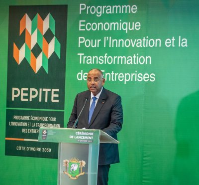 Économie : le Premier Ministre, Patrick Achi, lance officiellement le Programme économique Pour l’Innovation et la Transformation des Entreprises (PEPITE)