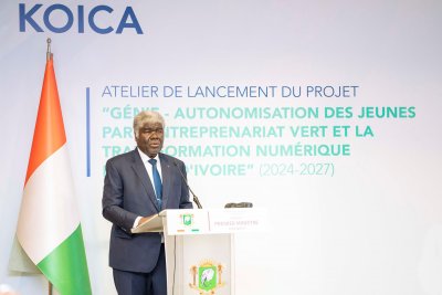 Entrepreneuriat vert et transformation numérique : Le Premier Ministre Robert Beugré Mambé lance le projet GENIE pour la formation de 45 000 jeunes d'ici à 2027