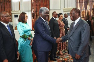 Discours à la nation : Le président Ouattara rend hommage à Félix Houphouet Boigny 