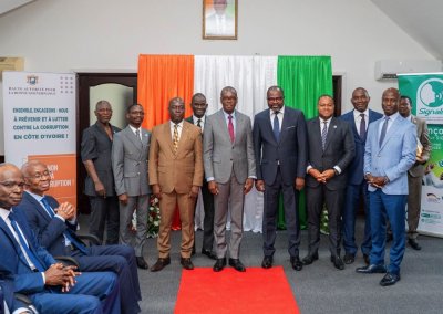 Lutte contre la corruption : la Côte d’Ivoire vise un score de 50 points sur 100 d’ici à 2030 (Pdt HABG)