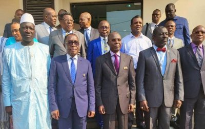 Aka Aouélé à la rentrée solennelle du conseil économique et social de la RDC