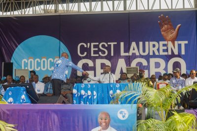 Présidentielle 2025 : l'ex-président Laurent Gbagbo appelle le pouvoir au dialogue