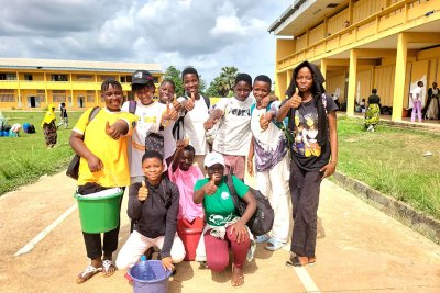 Top départ du Parcours citoyen 2025 : 900 élèves, 338 filles et 562 garçons, âgés de 14 à 17 ans, répartis sur les sites de Bouaké et Dabou