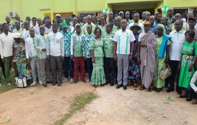 Les militants du PDCI-RDA de Ouellé appelés à l'union pour les élections de 2025