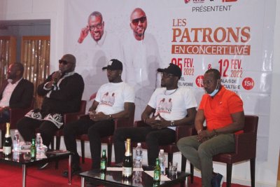 Les Patrons en concert au Zénith de Paris le 10 septembre 2022