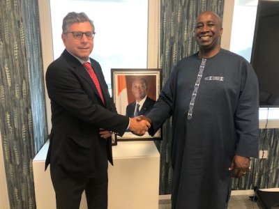 Londres : échanges entre les deux porte-paroles du binôme Café Cacao sur les prochaines réunions statutaires de l’ICCO et l'OIC