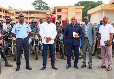 Lutte contre l'incivisme routier : Le gouvernement échange avec les livreurs, les coursiers et les utilisateurs d'engins à 2 et 3 roues