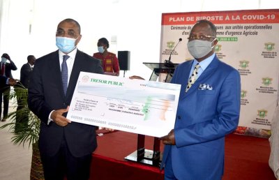 Lutte contre la Covid-19 : 41,741 milliards de FCFA distribués par l'Etat en 2021 à plusieurs centaines d'entreprises, PME, acteurs du secteur informel, ménages vulnérables et travailleurs licenciés