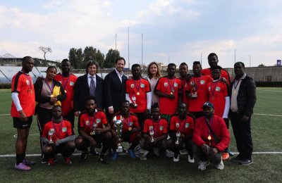 Lutte contre la discrimination : la Côte d’Ivoire, vainqueur du tournoi de football «Un coup de pied au racisme » à Naples (Italie)