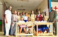 Lycée municipal 1 d’Attécoubé: le Coges fait don de tables-bancs