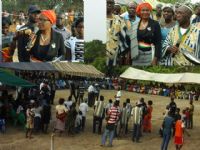 Man : le Maire de Logoualé offre un banquet de nouvel an aux populations