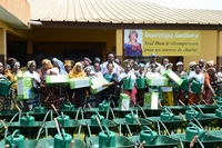 Bienfaisance :  Dominique Ouattara fait encore parler son cœur