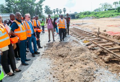 Métro d'Abidjan : le ministre des Transports, Amadou Koné, satisfait de l'achèvement des déplacements de réseaux et de l'avancement des travaux de terrassement